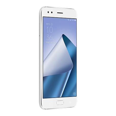 ZenFone 4 (ZE554KL) ホワイト angled