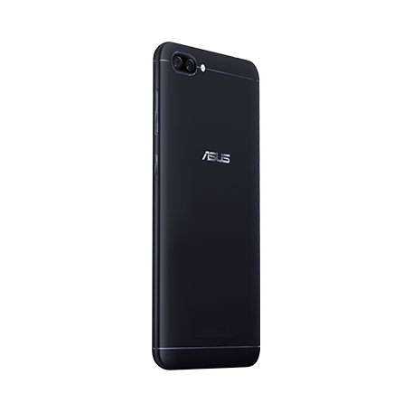 ZenFone 4 Max (ZC520KL) ブラック angled-back