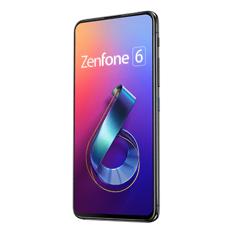 ZenFone 6 (ZS630KL) 128GB ブラック angled