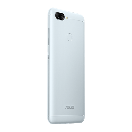 ZenFone Max Plus (M1) シルバー angled-back