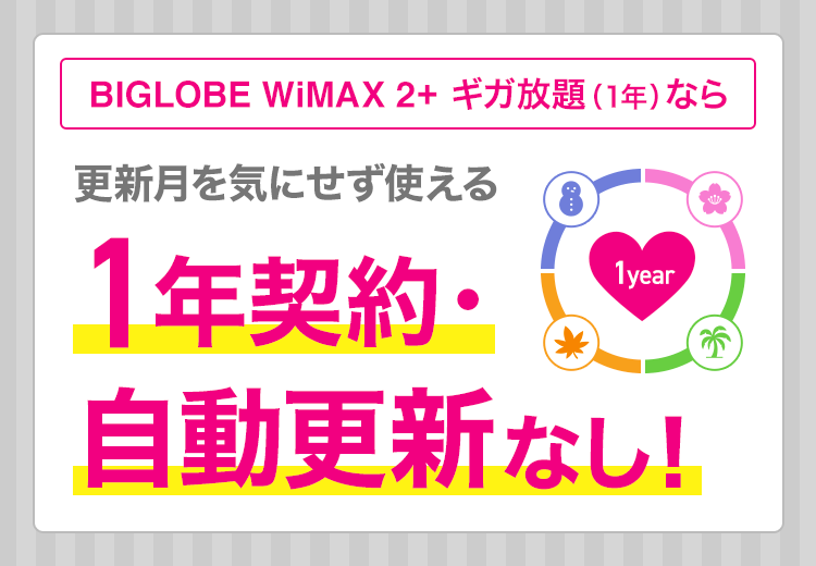 BIGLOBE WiMAX2+