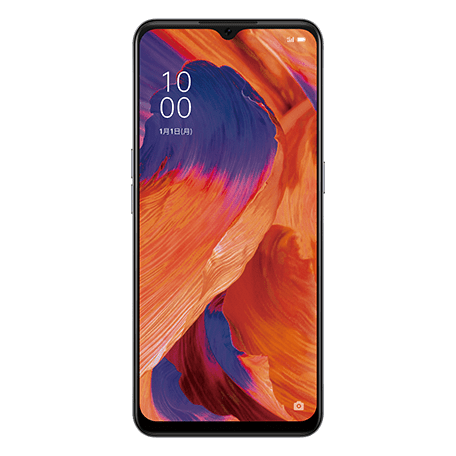 OPPO A73 ネービー front