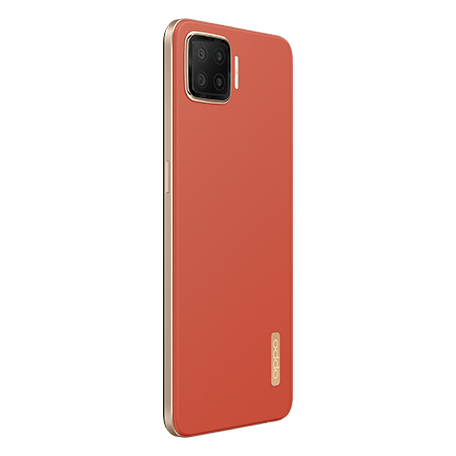 OPPO A73 オレンジ angled-back